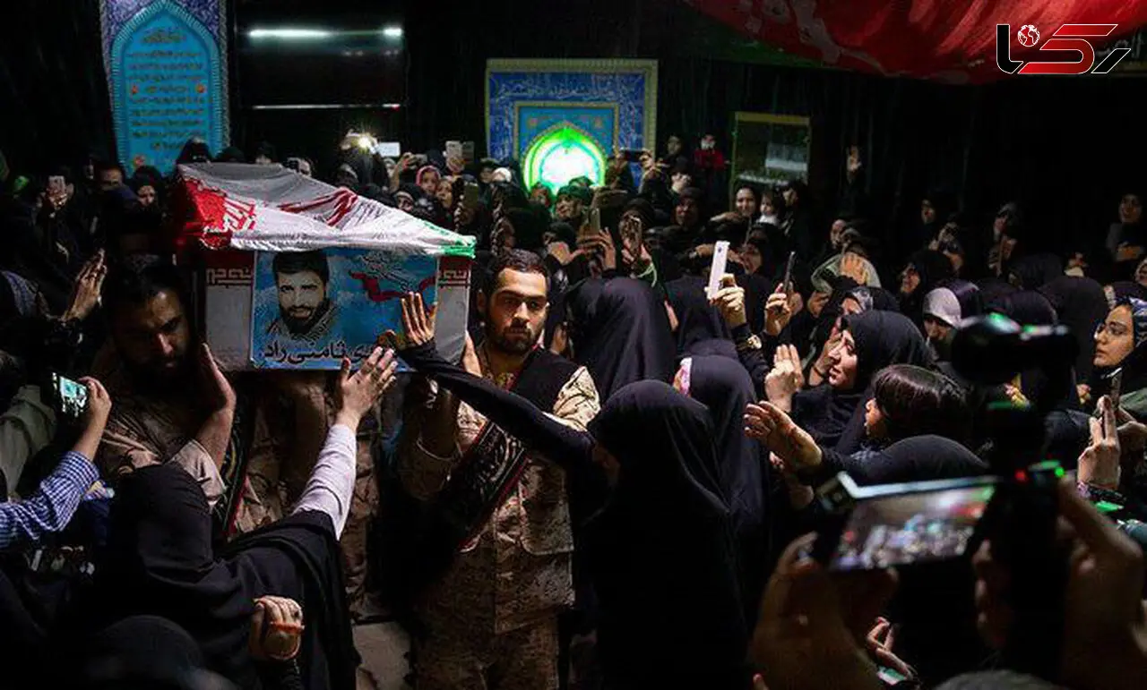 وداع با شهیدی که پیکرش سه سال در سوریه ماند