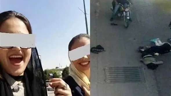  هشدار!! چرا دو دختر اصفهانی قبل از خودکشی می‌خندیدند؟ +فیلم