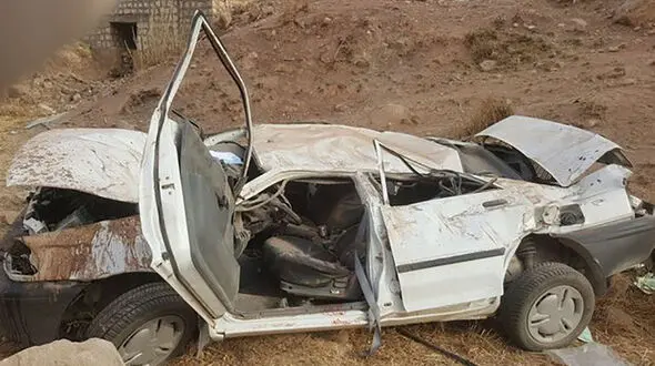 واژگونی پراید در قزوین حادثه ساز شد