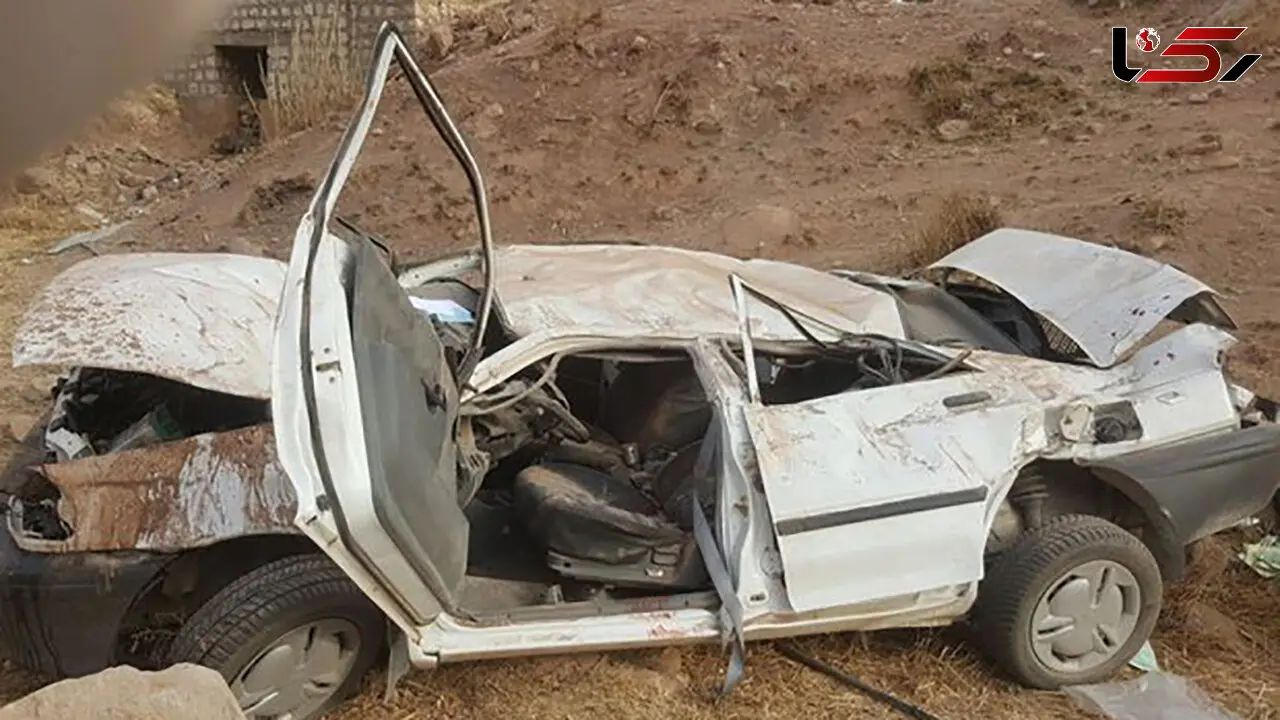  سقوط مرگبار پراید به دره در سوادکوه