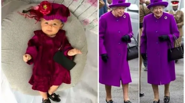 تصویر لو رفته از 3 ماهگی ملکه انگلیس+عکس