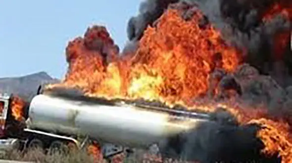 ببینید / جزئیات تازه از انفجار مرگبار تانکر حمل سوخت در کرمان + فیلم