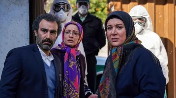 قاب عاشقانه فهیمه سریال پایتخت با همسرش