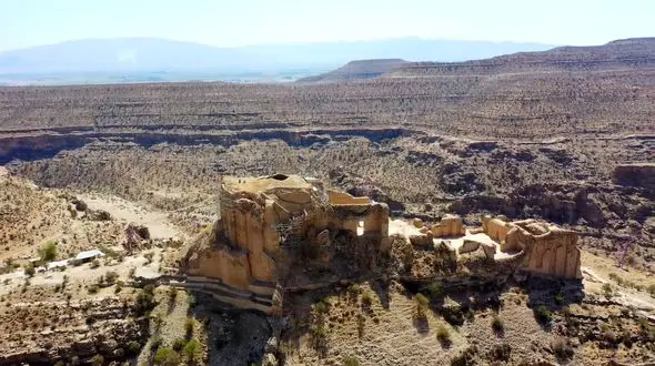 ببینید / نماهنگ بی کلام و آرامش بخش با تصاویری زیبا از اولین بنای باشکوه دوره  ساسانی + فیلم 