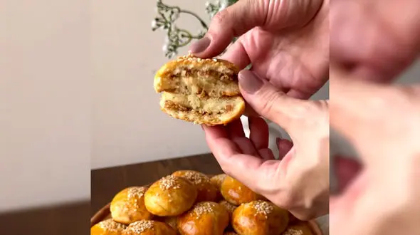 نون کوهی آملی‌ها؛ نانی خوش‌طعم و خوش‌عطر از دل طبیعت شمال! / فیلم