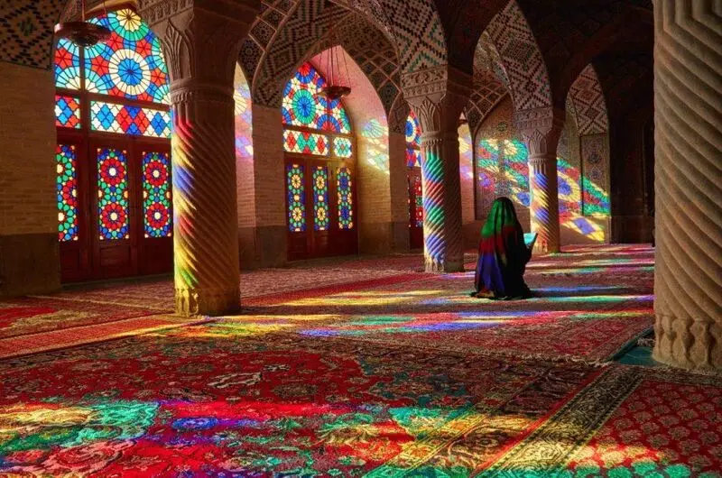 زیبایی مسجد نصیرالملک