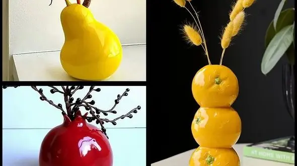 گلدان طرح میوه / سفارش مدل سفارشی با سلیقه شخصی