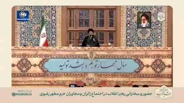 رهبر انقلاب: توقعم از جوانان خیلی زیاد است + فیلم