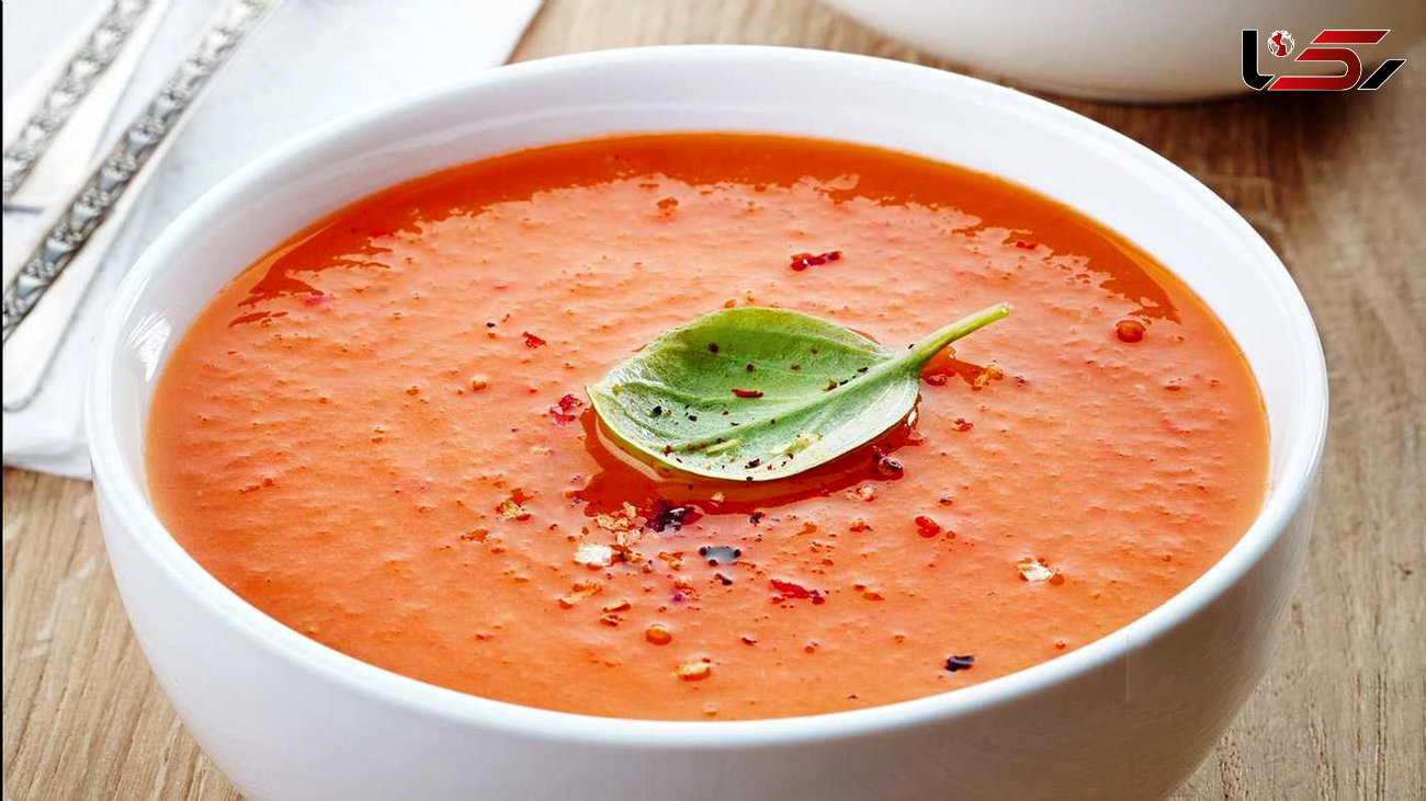 سوپ گوجه فرنگی ساده+ طرز تهیه