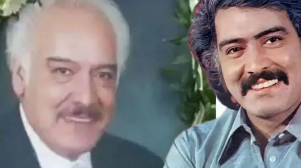 (عکس) قابی از تاریخ؛ «بهمن مفید و منوچهر وثوق» در پشت صحنه فیلم مکافات؛ سال 52