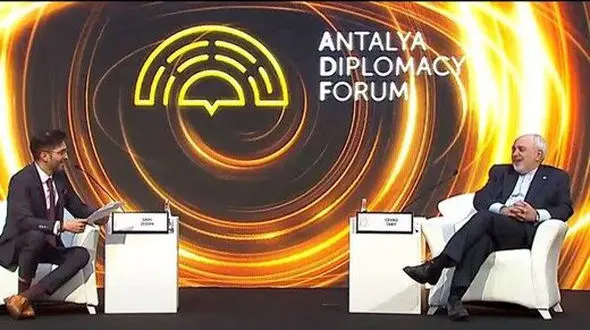 گزارش توئیتری ظریف از نتایج شرکت در مجمع دیپلماسی آنتالیا