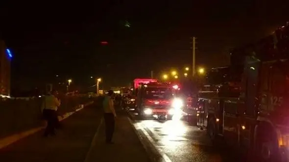 کارخانه فوم سرپل‌ذهاب در آتش سوخت +فیلم