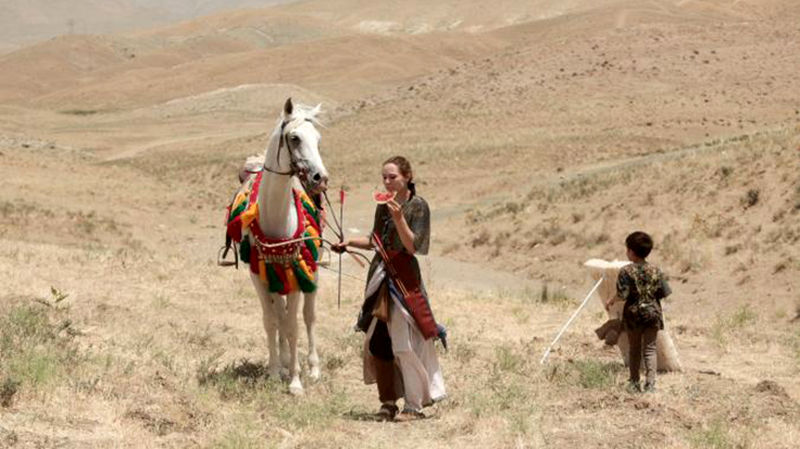 دختر فلاندی در ایران