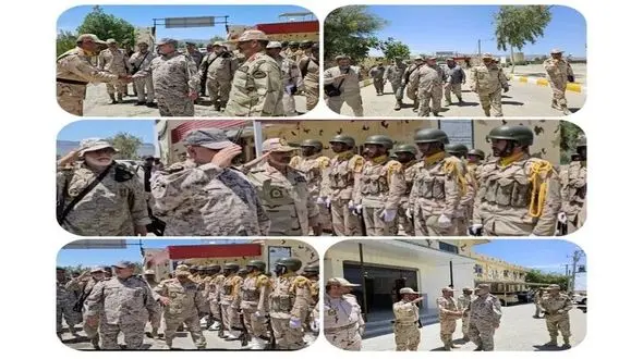 بازدید فرمانده نیروی زمینی سپاه از مرزهای جنوبی سیستان و بلوچستان