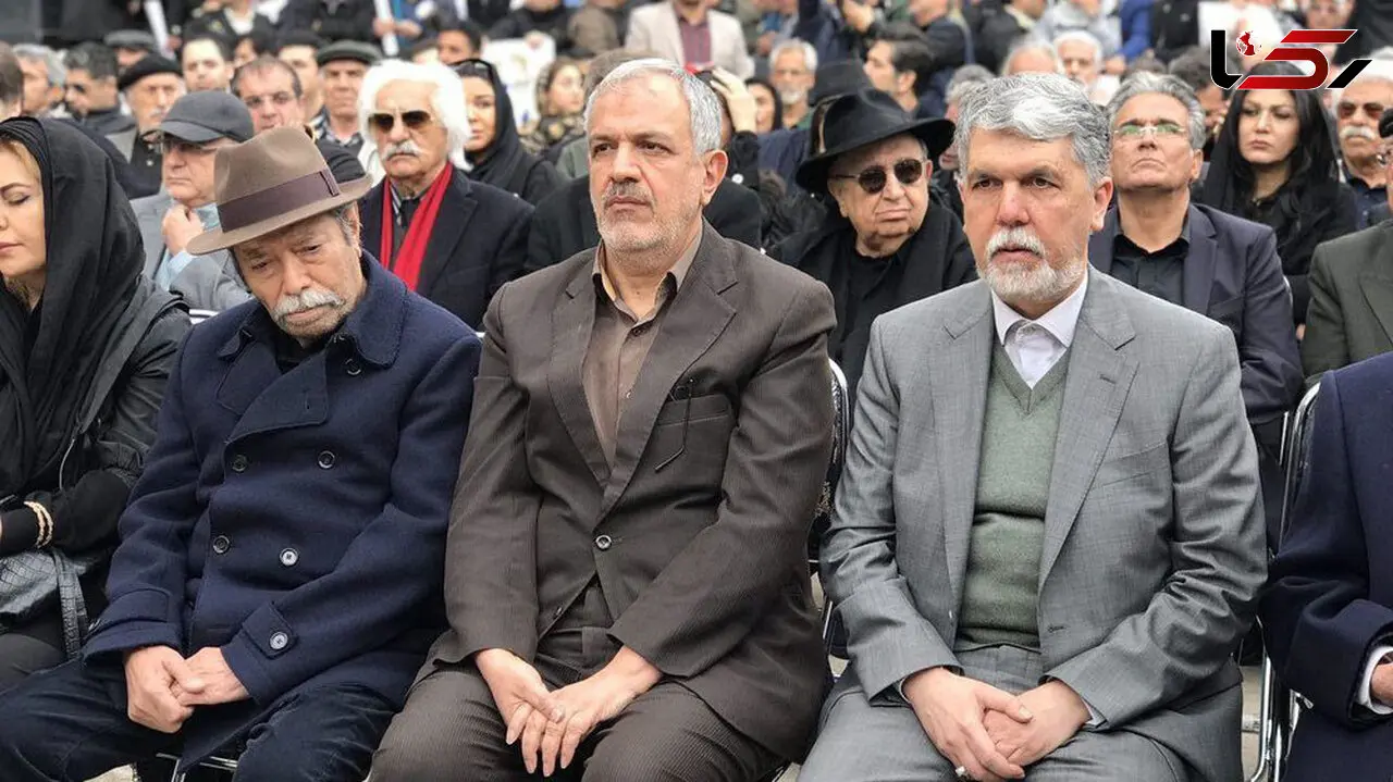 سرقت های پلیدانه از بازیگران در مراسم تشییع پیکر جمشید مشایخی + جزییات