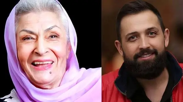 محسن افشانی زیر تابوت خانم بازیگر: خیلی بی معرفتین همکارا حق خانم علو این نبود!+فیلم