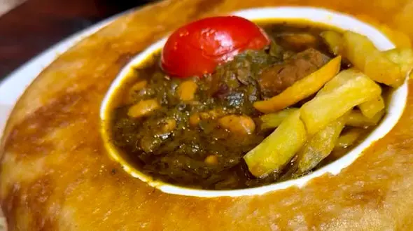 خورشت تره کردستان ناهار محلی امروز  + فیلم