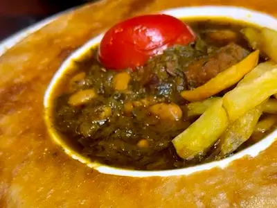 خورشت تره کردستان ناهار محلی امروز  + فیلم