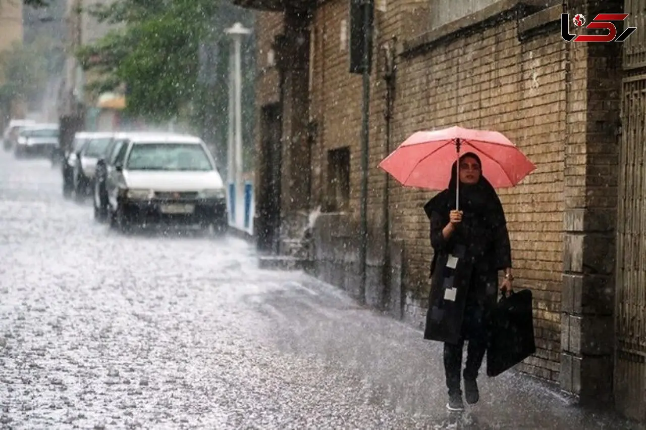 بارندگی ۱۲ استان کشور را دربرمی‌گیرد