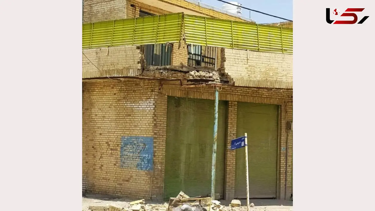 اولین عکس ها از تخریب خانه ها در زلزله گچساران