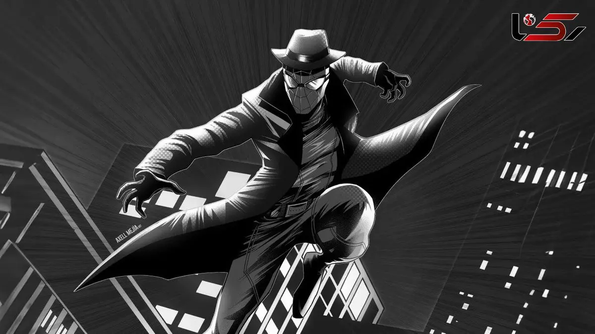 تریلر رسمی رنگی و سیاه‌ و‌ سفید سریال «Spider-Noir»
