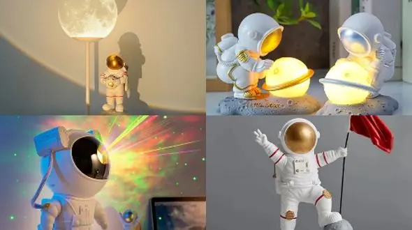 چراغ کهکشانی فضانورد؛ هدیه‌ ای خیره‌ کننده برای عاشقان فضا