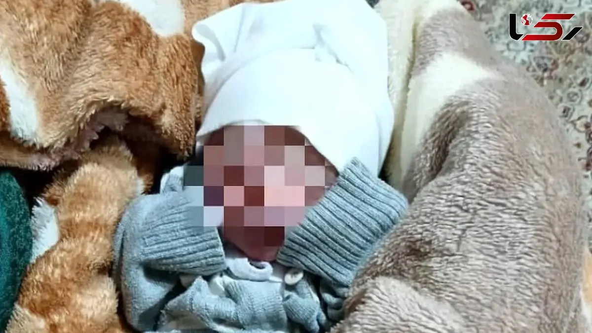 نوزاد تازه متولد شده در سرمای شب در محله دگران شهر سنندج رها شد