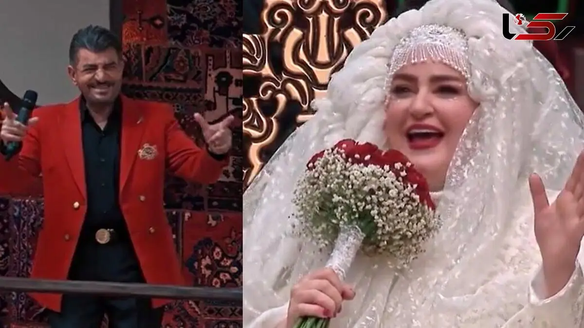 فیلم آواز شاد / سنگ تمام مجری نوستالژی «محمود شهریاری» در عروسی نعیمه نظامدوست/ کوچه تنگه بله، عروس قشنگه بله ...