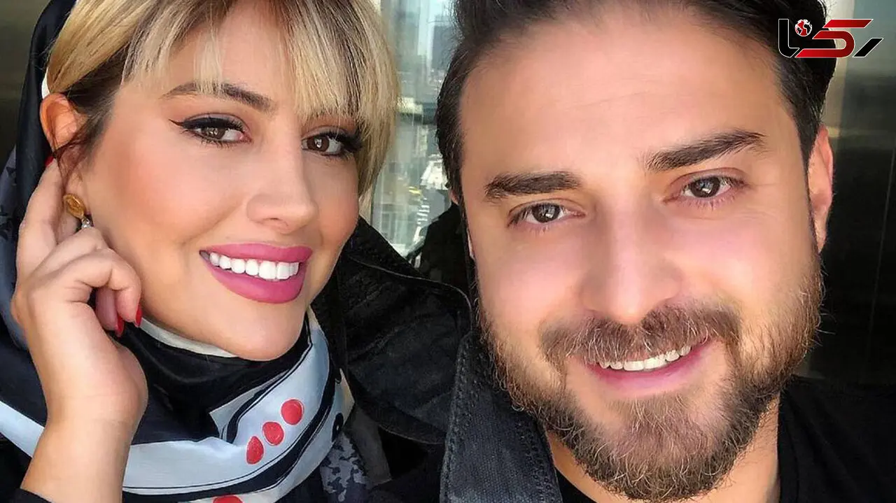 لباس شیک و میلیاردی همسر دوم بابک جهانبخش ! / با این لباس وسط شهر !