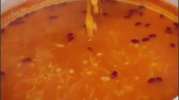 سوپ جوی قرمز مجلسی تبریز + فیلم