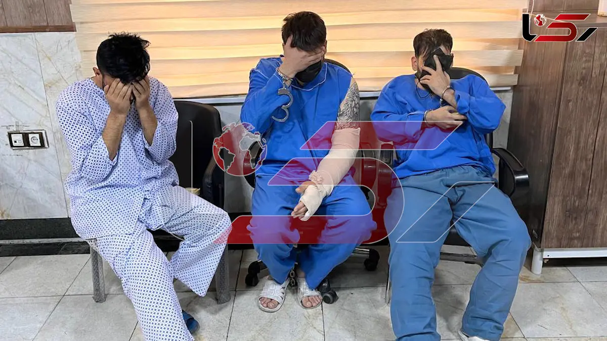 گزارش تصویری خبرنگار رکنا از بازداشت 3 دزد خانه های غرب تهران