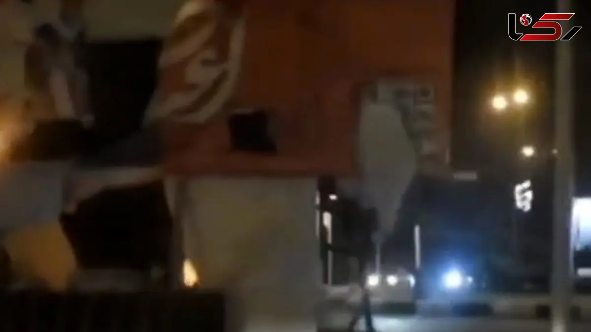 فیلم تخریب سمنان توسط تروریست ها 