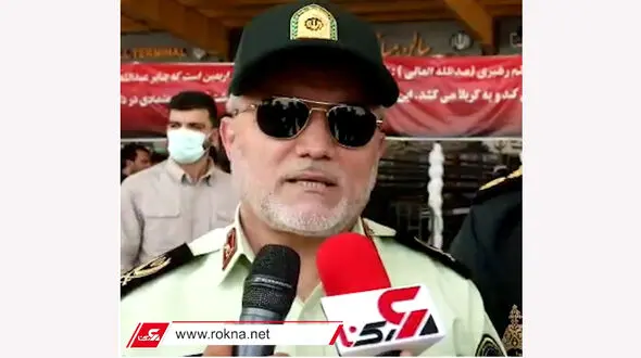 سردار صالحی : تامین امنیت زائران اربعین مهمترین ماموریت پلیس است