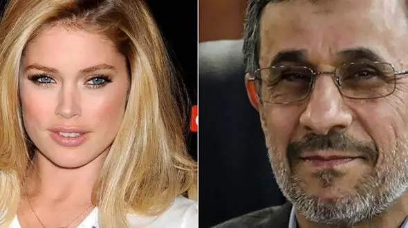 آرزوی زیباترین مدل جهان برای ازدواج با محمود احمدی نژاد + عکس 