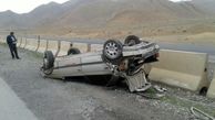 واژگونی مرگبار پژو با یک کشته و 5 زخمی در کردستان