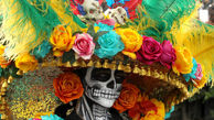 تصاویر دیدنی از روز مردگان در مکزیک
