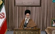 Leader delivering live speech on Eid al-Mab’ath 