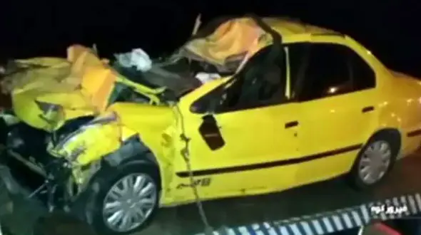 جزئیات مرگ 2 تن در تصادف سمند با کامیون در فیروزکوه + فیلم و عکس