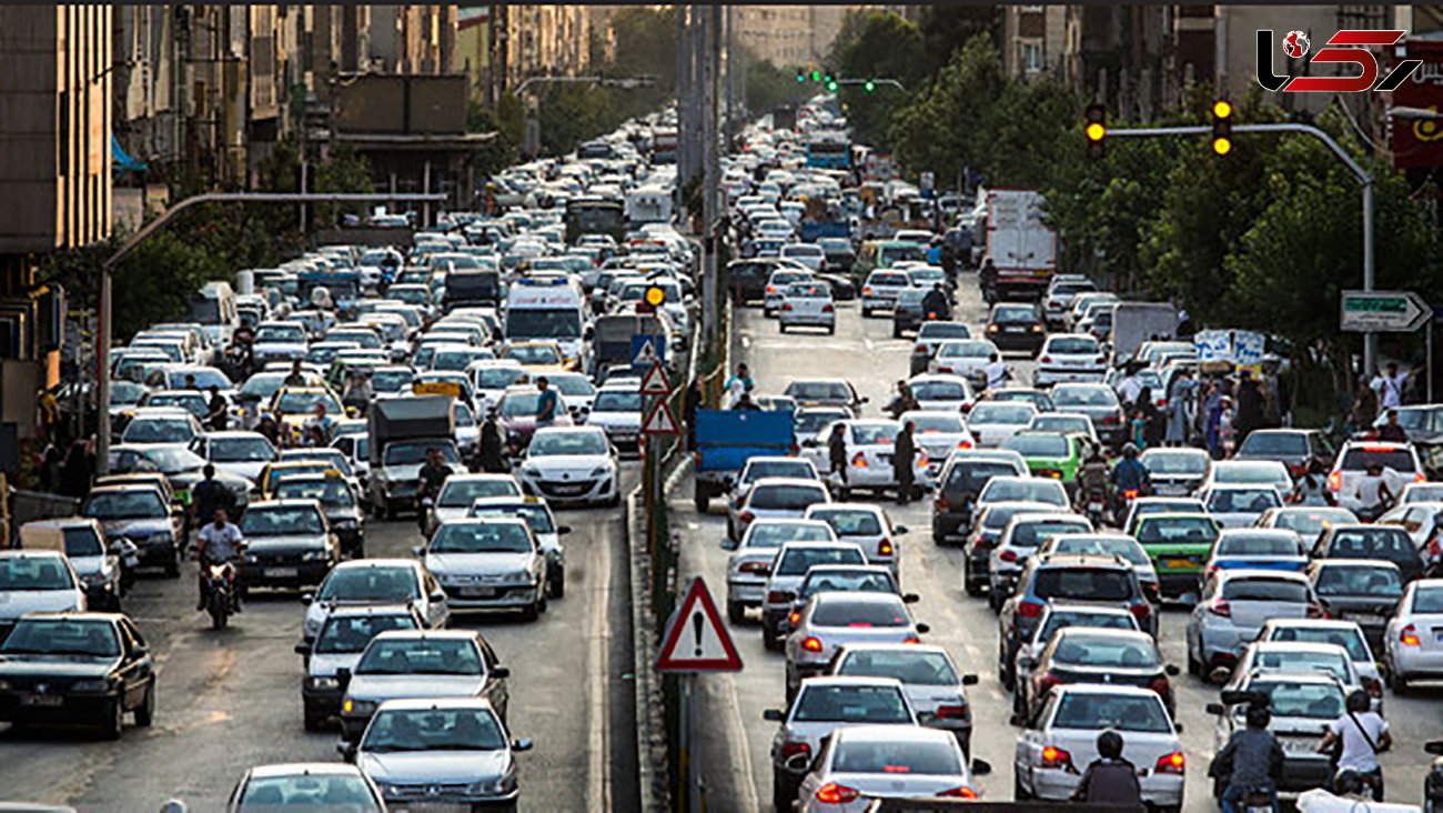 شروع ترافیک در محور‌های اصلی شهر تهران