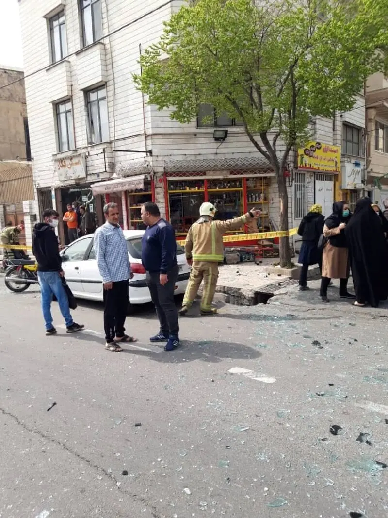 انفجار مواد محترقه در نبرد جنوبی