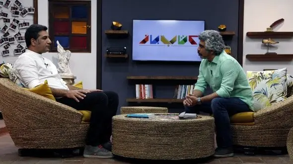 بازیگر دورهمی در کتاب باز