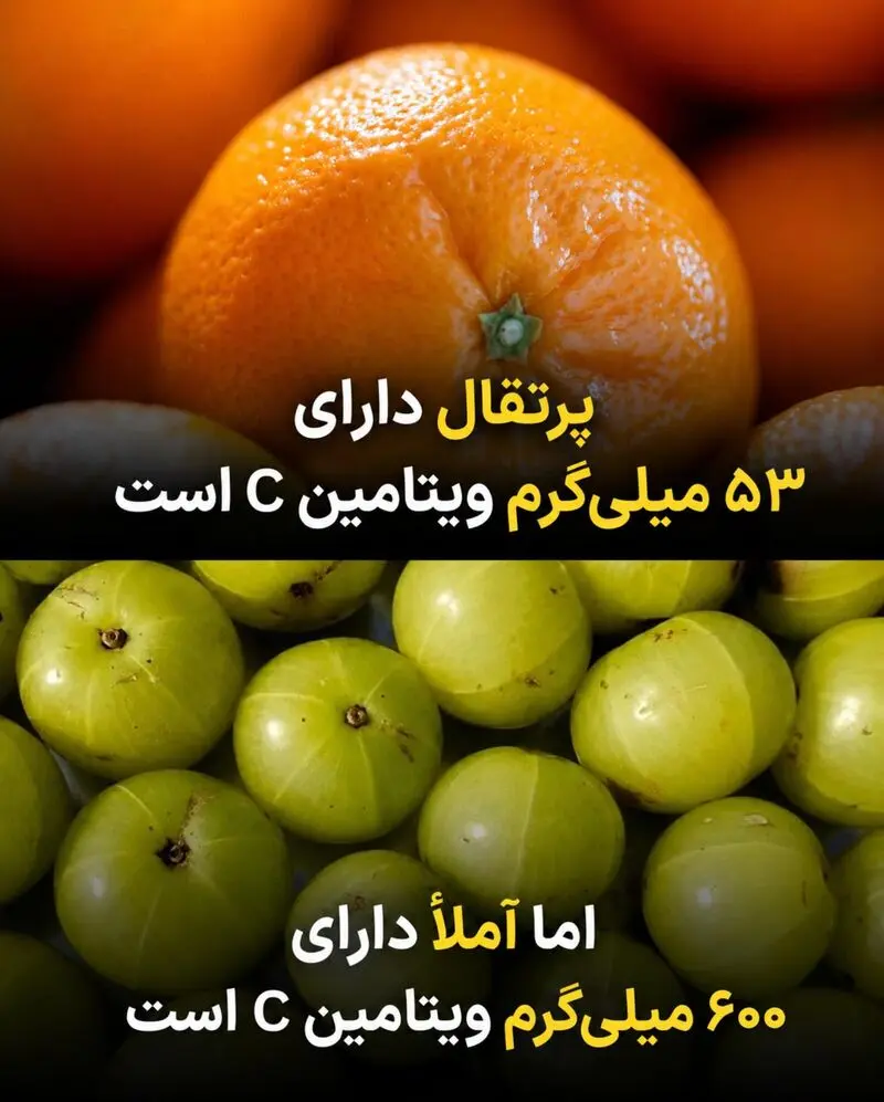 پرتقال و آملا