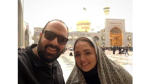 ماجرای خواستگاری بازیگر معروف در حرم امام رضا (ع) + فیلم