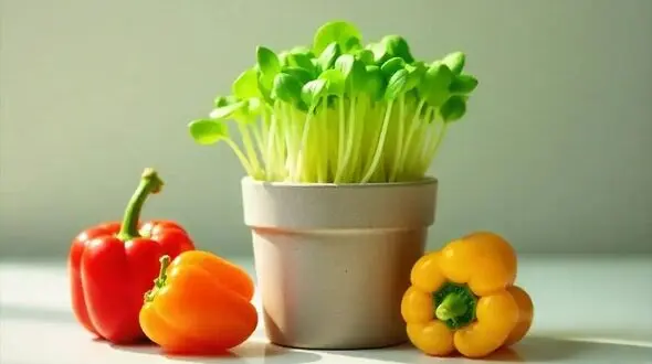 آموزش کاشت سبزه فلفل دلمه ای برای نوروز + نکات کاربردی