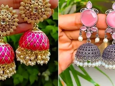 15 مدل گوشواره هندی که استایلت را متفاوت و شیک می‌ کند