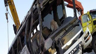  واژگونی مرگبار اتوبوس در جاده هراز + عکس