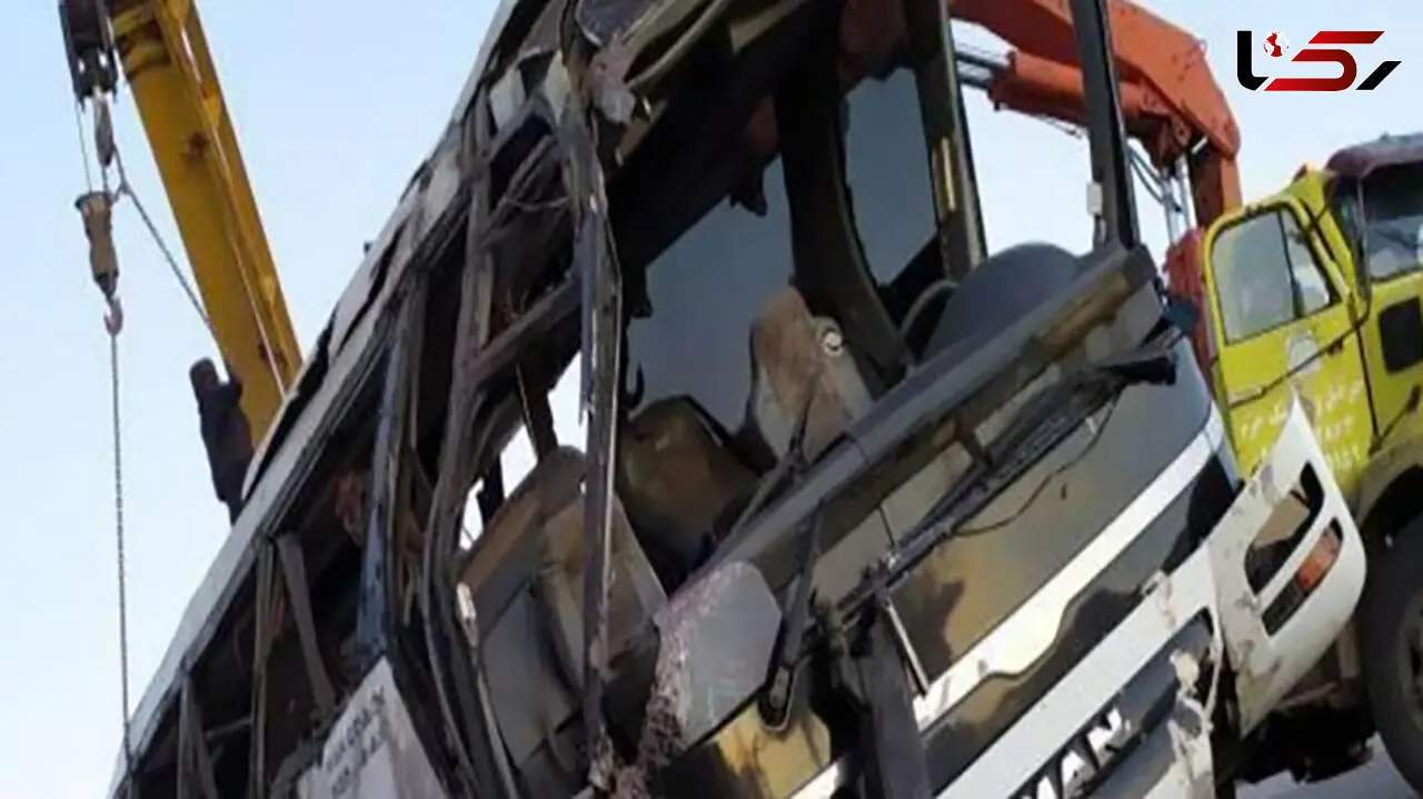  واژگونی مرگبار اتوبوس در جاده هراز + عکس