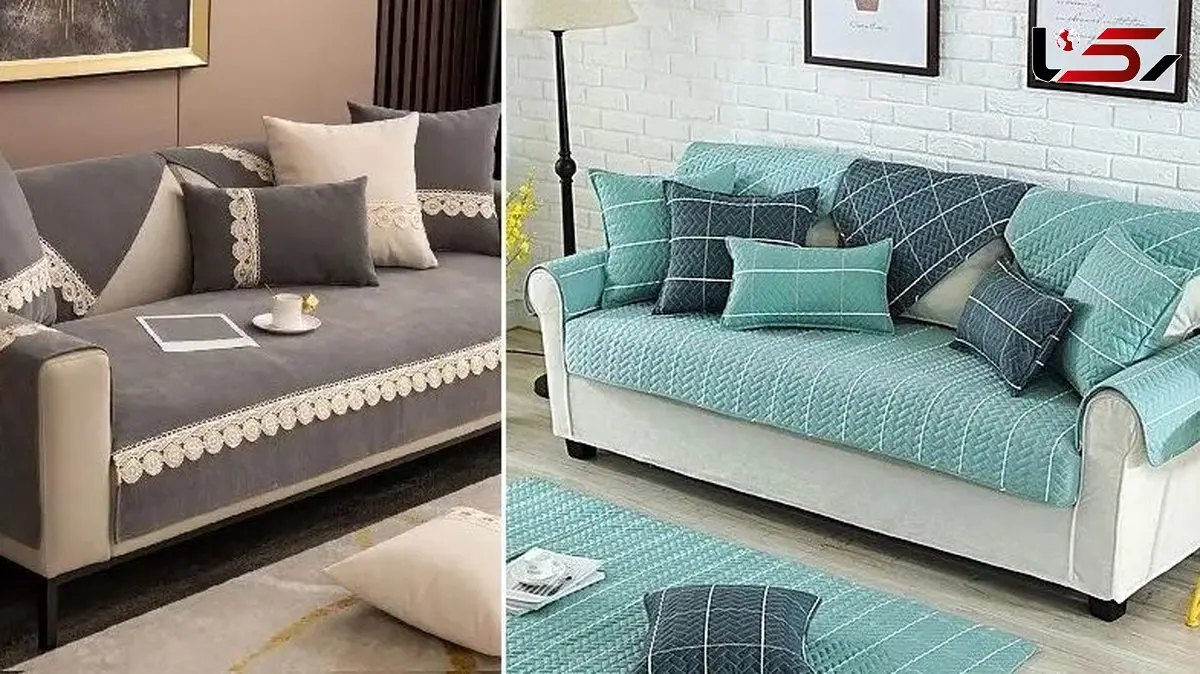 جدیدترین مدل های کاور مبل راحتی و استیل با طرح ها و رنگ های متنوع