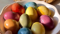 رنگ کردن تخم مرغ هفت سین با مواد طبیعی + فیلم