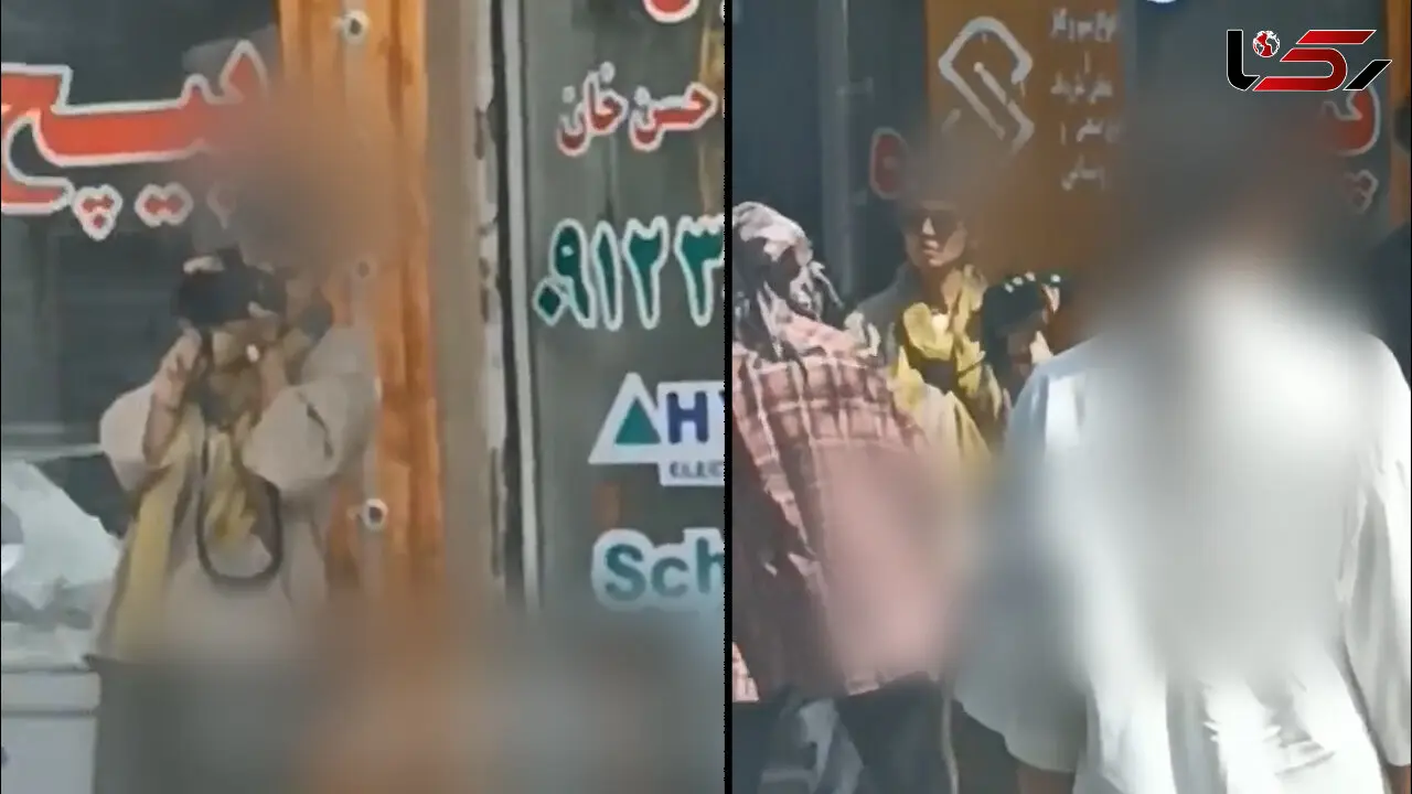 فیلم پوشش زننده در پشت صحنه سریال نیسان آبی / این فیلم غوغا کرد!